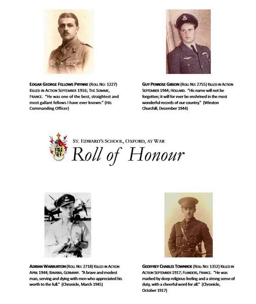 Roll of Honour